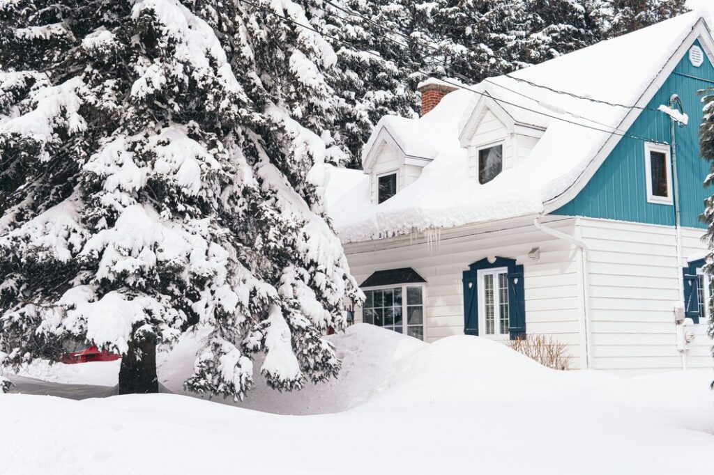 Snow on Roof